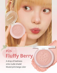 peripera Pure Blushed Sunshine Cheek: Soft Berry Collection
