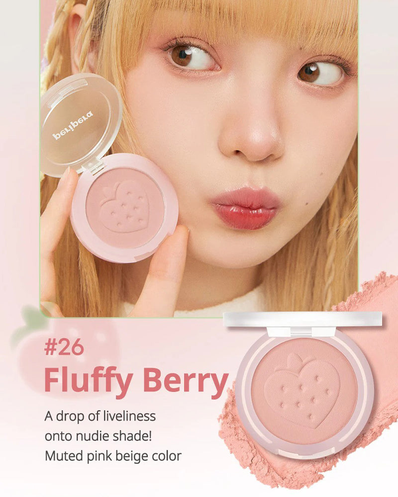 peripera Pure Blushed Sunshine Cheek: Soft Berry Collection