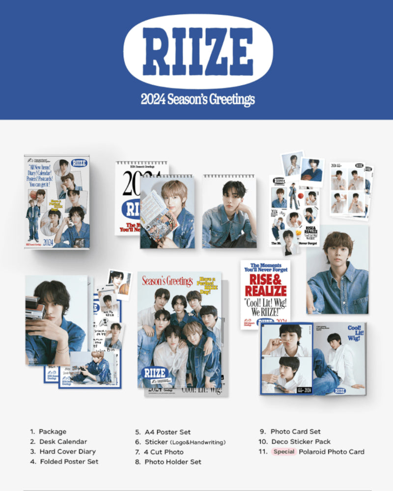 RIIZE 2024 SEASON'S GREETINGS