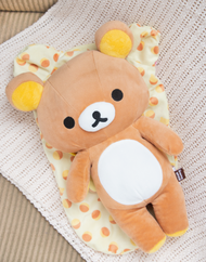 San-X© Rilakkuma Acorn Pattern Sleeping Bag Plush