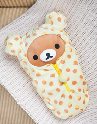 San-X© Rilakkuma Acorn Pattern Sleeping Bag Plush