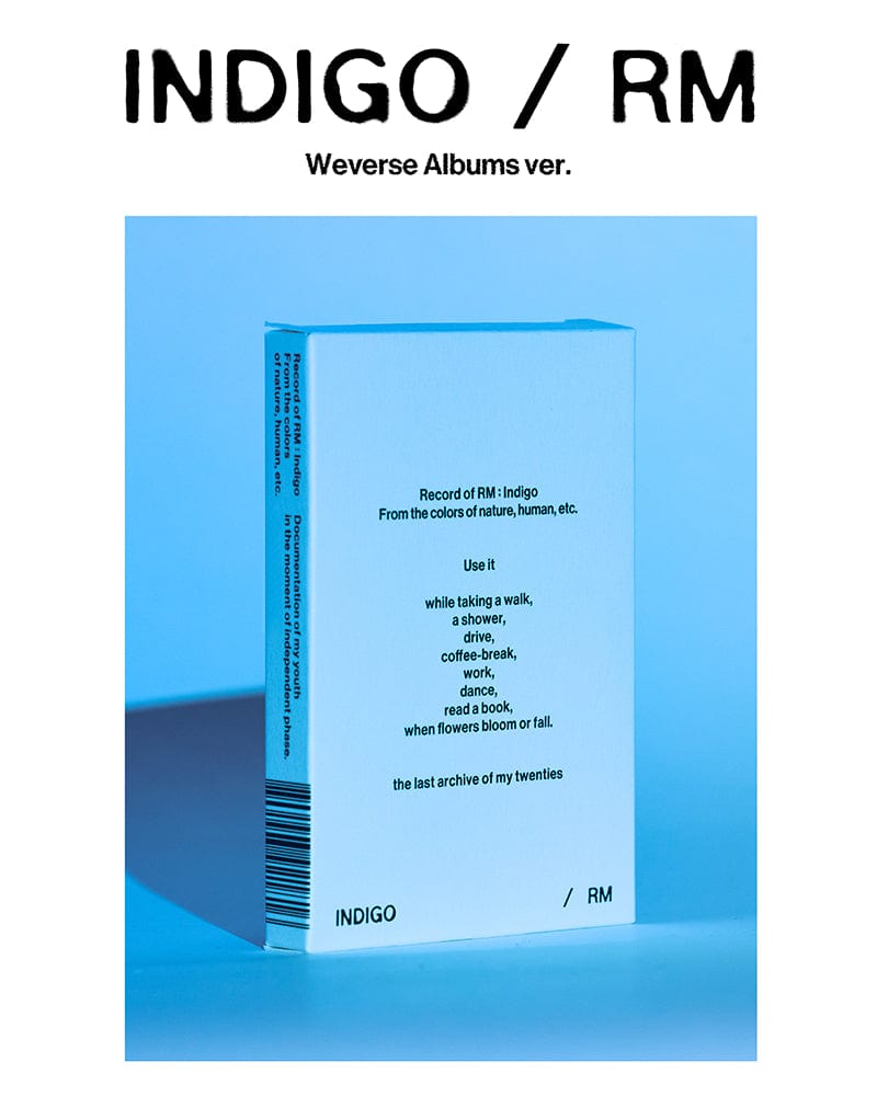 RM (BTS) - INDIGO [POSTCARD EDITION] (WEVERSE ALBUMS VER.)