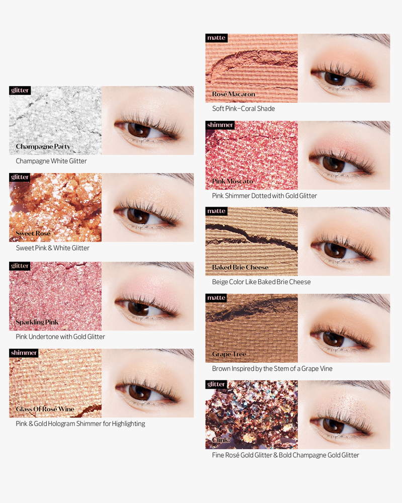 Etude Play Color Eyes 9-Color #Rose Wine