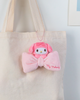 Sanrio® Bowtie Plush Charm Keyring