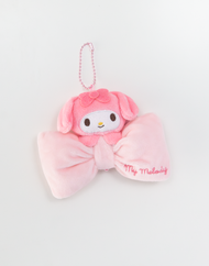 Sanrio® Bowtie Plush Charm Keyring