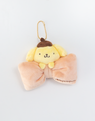 Sanrio® Bowtie Plush Charm Keyring