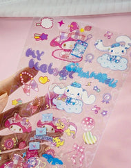 Sanrio® Characters Glitter Sticker Sheet