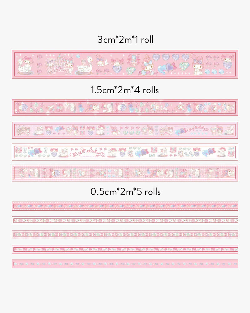 Sanrio© Characters Washi Tape Box