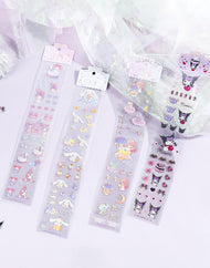 Sanrio® Characters Wonderful Time Glitter Sticker Sheet