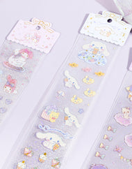 Sanrio® Characters Wonderful Time Glitter Sticker Sheet