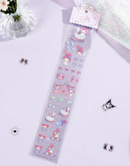 Sanrio© Characters Wonderful Time Glitter Sticker Sheet