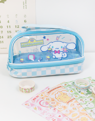 Sanrio© Clear Multifunctional Pencil Case