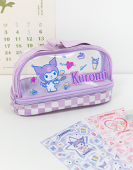 Sanrio© Clear Multifunctional Pencil Case