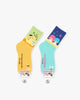 Sanrio© Character Color Match Crew Socks