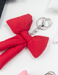 Satin Ribbon Bag Charm