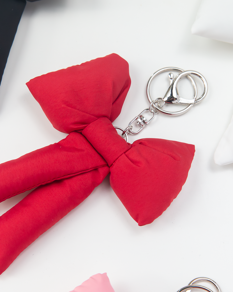 Satin Ribbon Bag Charm