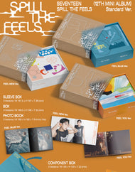 SEVENTEEN - 12th Mini Album [SPILL THE FEELS] (3 Versions)