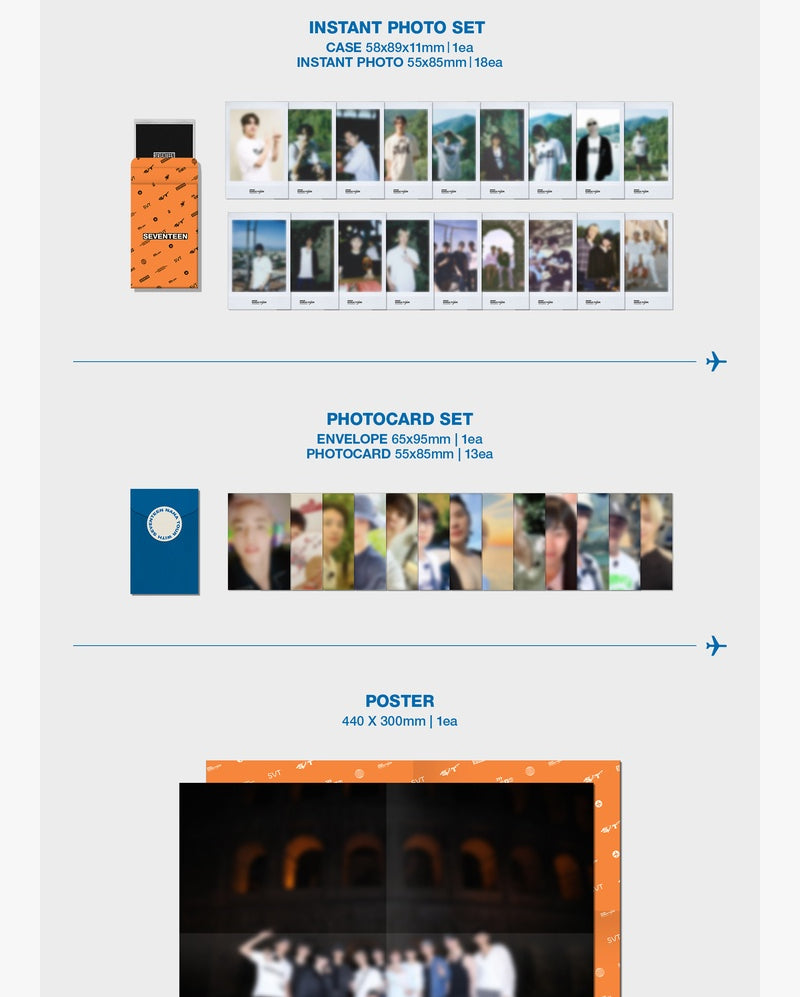 SEVENTEEN - NANA TOUR with SEVENTEEN 2024 MOMENT PACKAGE