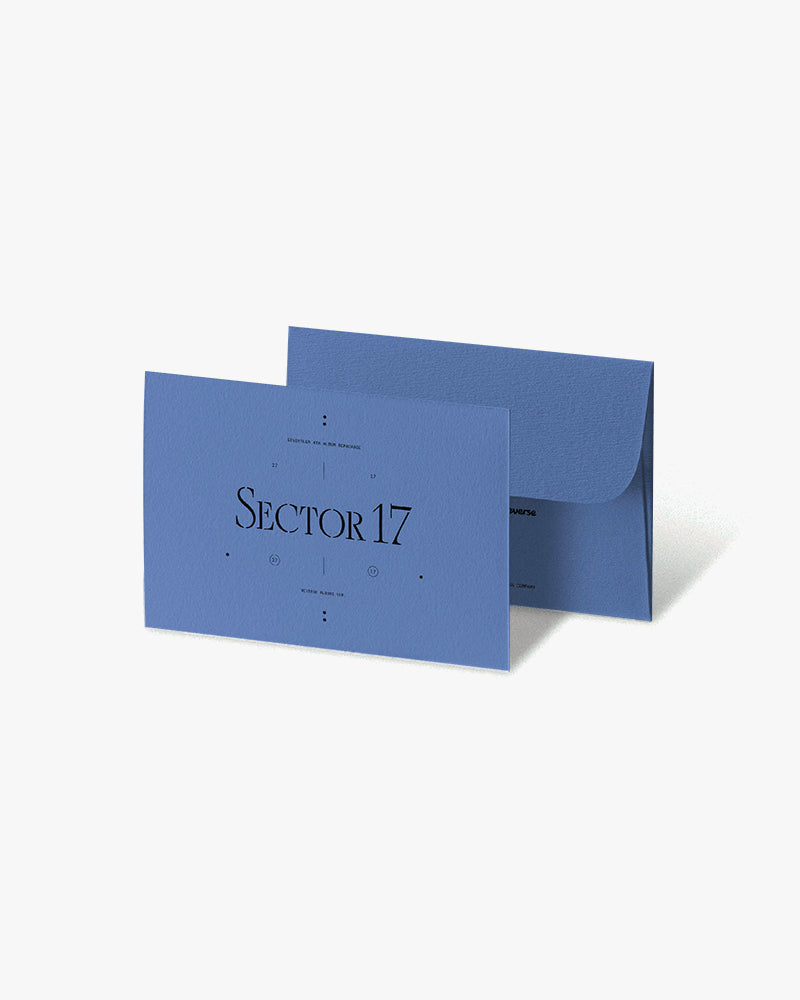 SEVENTEEN - 4th Album Repackage 'SECTOR 17' WEVERSE ALBUMS VER.