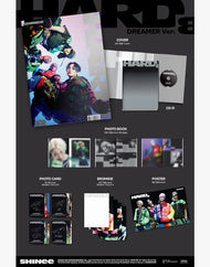 SHINee - VOL.8 [HARD] (PHOTO BOOK VER.) (3 VERSIONS)