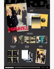 SHINee - VOL.8 [HARD] (PHOTO BOOK VER.) (3 VERSIONS)