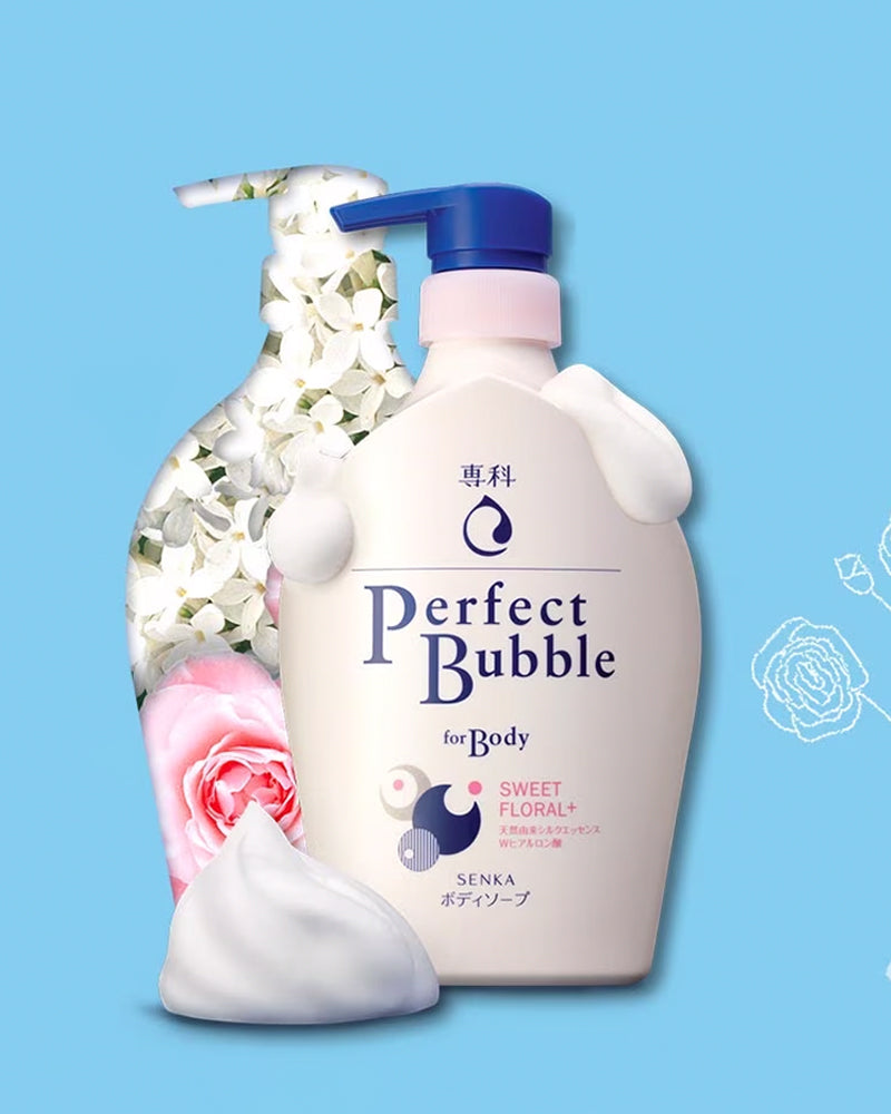 Shiseido Senka Perfect Bubble For Body #Sweet Floral