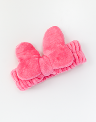 Soft Bow Face Wash Headband