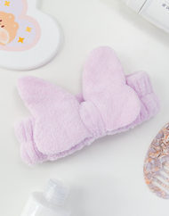 Soft Bow Face Wash Headband