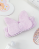 Soft Bow Face Wash Headband