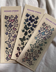 SOOANG STUDIO Butterfly Sticker Sheet (3 Colours)