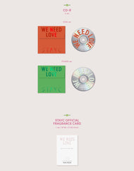 STAYC - WE NEED LOVE (3rd Single Album) (2 VERSIONS)