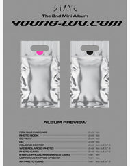 STAYC - YOUNG-LUV.COM (2ND Mini Album) (2 Versions)