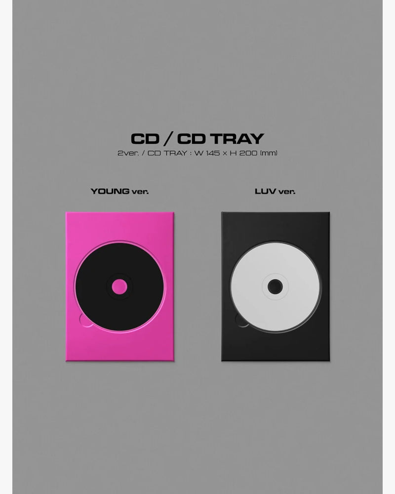 STAYC - YOUNG-LUV.COM (2ND Mini Album) (2 VERSIONS)