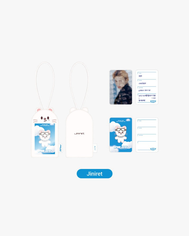 STRAY KIDS 3RD FANMEETING 'PILOT : FOR ★★★★★' SKZOO CARRIER NAME TAG SET