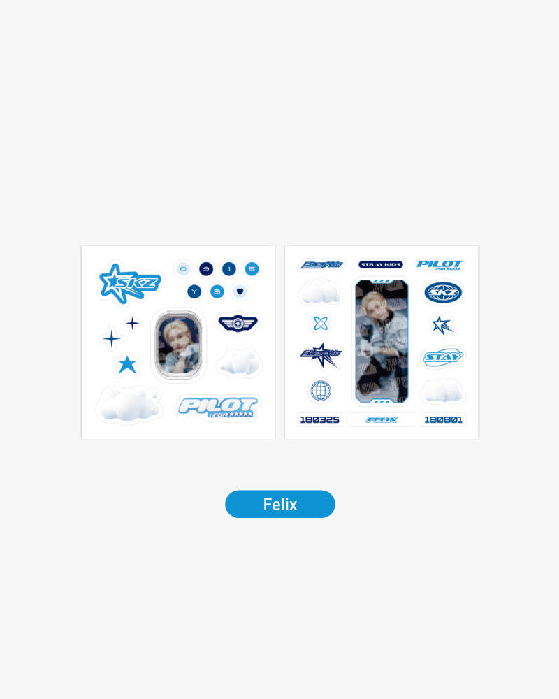 STRAY KIDS 3RD FANMEETING 'PILOT : FOR ★★★★★' SMARTPHONE DECO SET