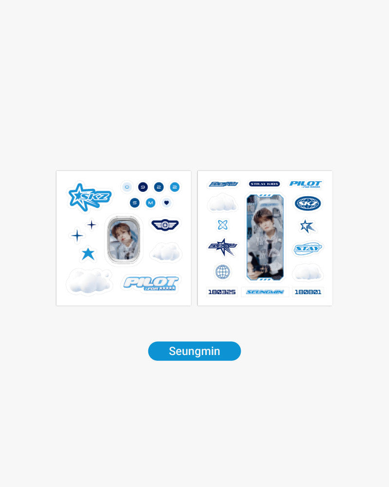 STRAY KIDS 3RD FANMEETING 'PILOT : FOR ★★★★★' SMARTPHONE DECO SET