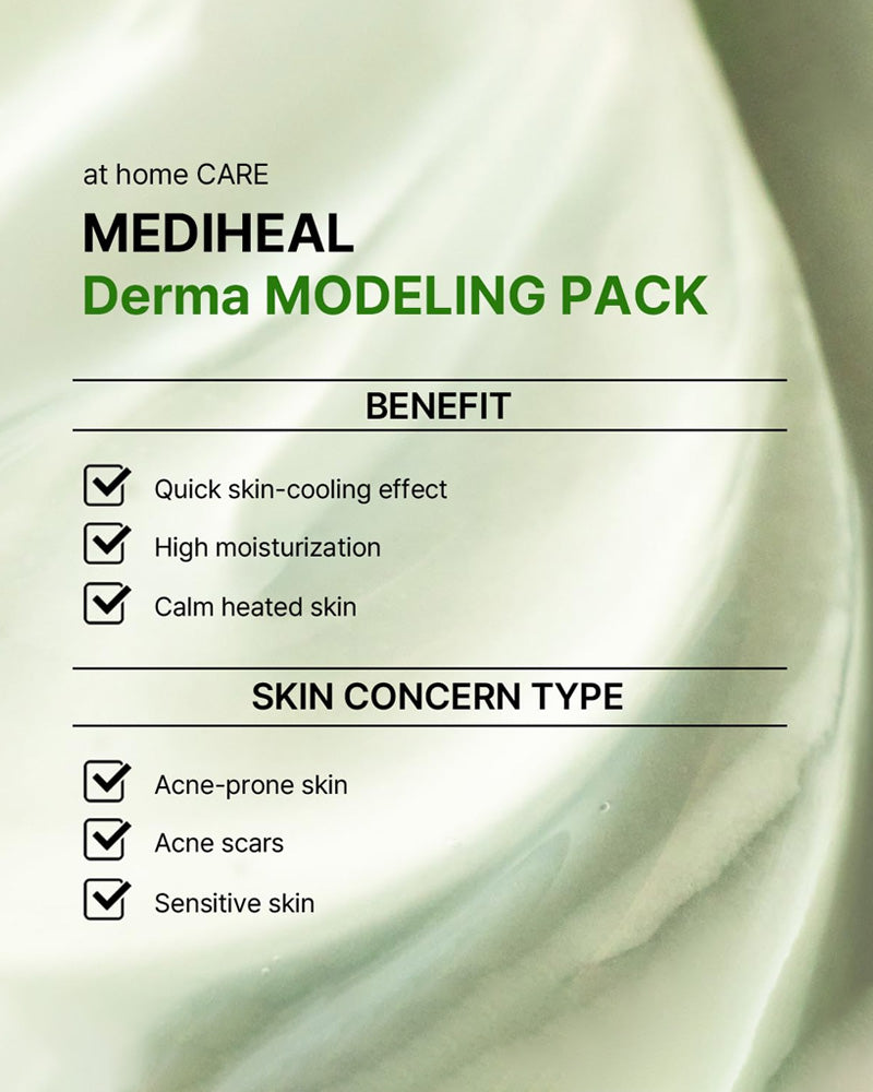 MEDIHEAL Derma Modeling Pack #Teatree Calming