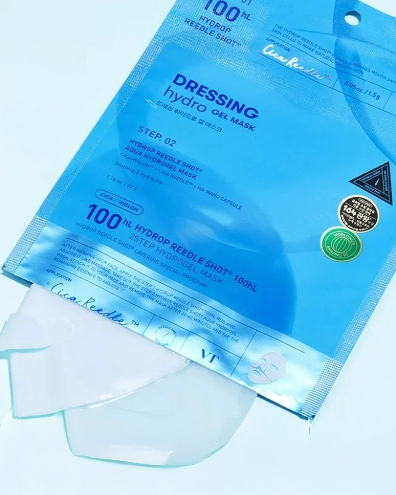 VT Reedle Shot 100 2-Step Hydrogel Mask #Hydrop