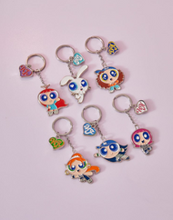 PORTE-CLÉS EN MÉTAL THE POWERPUFF GIRLS x NJ