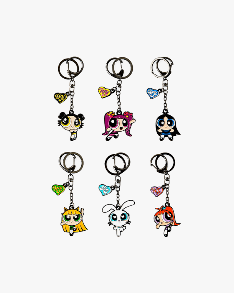PORTE-CLÉS EN MÉTAL THE POWERPUFF GIRLS X NJ
