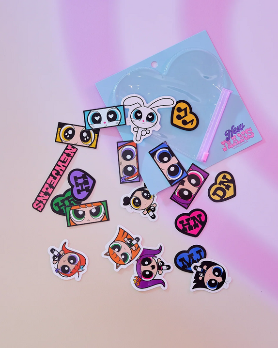 PACK D'AUTOCOLLANTS THE POWERPUFF GIRLS X NJ