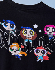 T-SHIRT LES SUPER NANAS x NJ (NOIR)