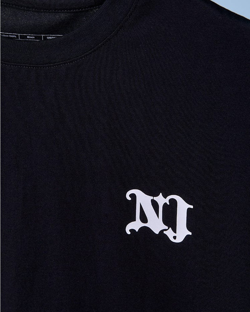 T-SHIRT LES SUPER NANAS x NJ (NOIR)