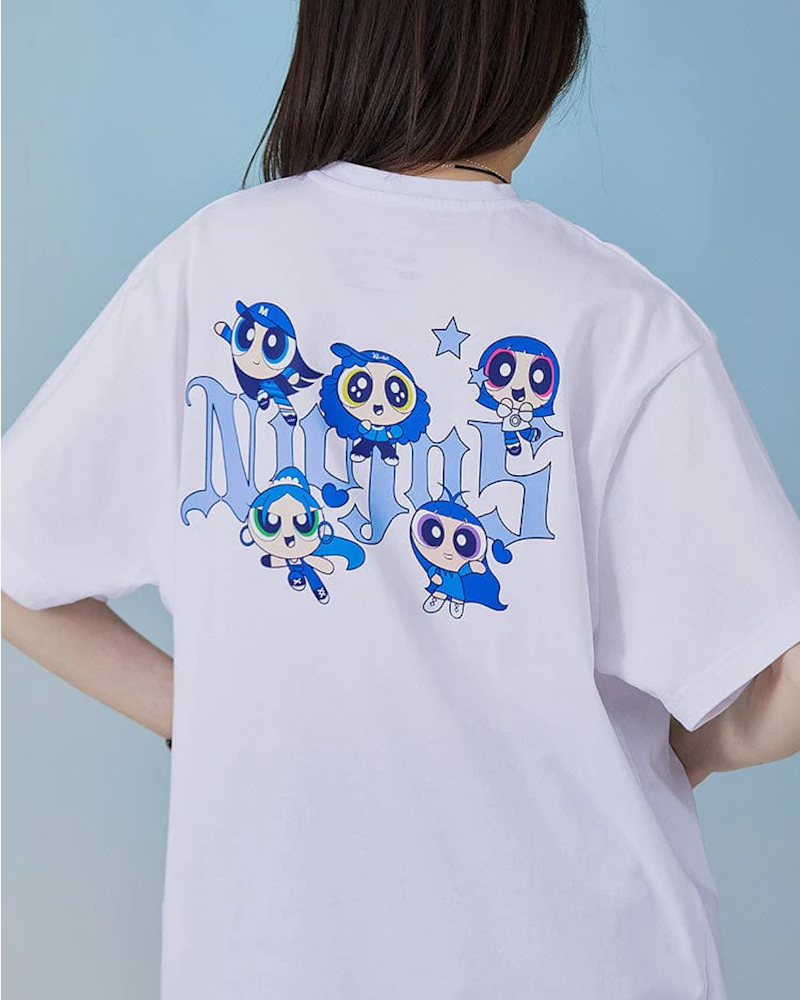 T-SHIRT LES SUPER NANAS x NJ (BLANC)