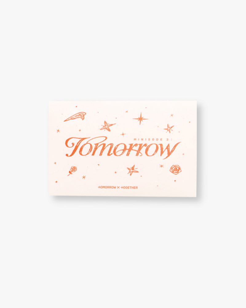 TOMORROW X TOGETHER (TXT) - 6TH MINI ALBUM [minisode 3: TOMORROW] (Weverse Ver.) (2 Versions))