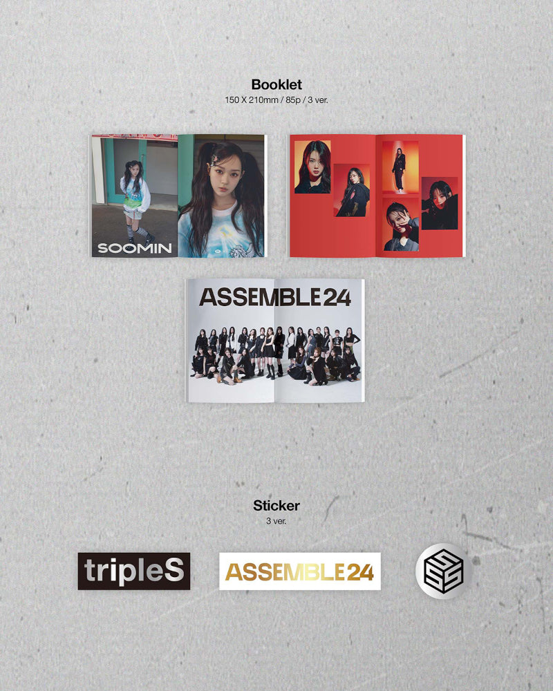 tripleS - 1ST FULL ALBUM [ASSEMBLE24] (3 Versions)