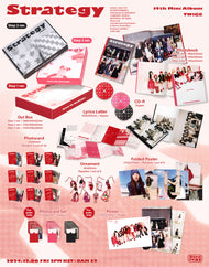 TWICE - 14th Mini Album [STRATEGY] (3 Versions)