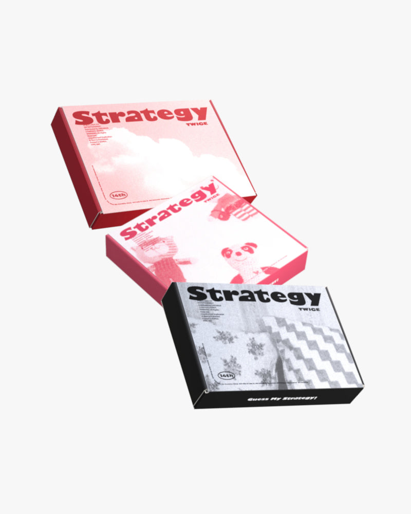 TWICE - 14th Mini Album [STRATEGY] (3 Versions)