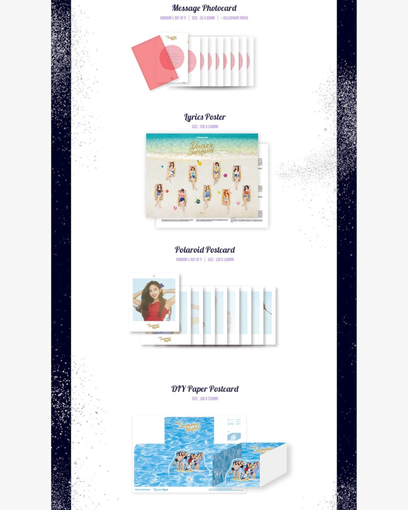 TWICE - 2nd Special Album [Summer Nights] (3 Versions)