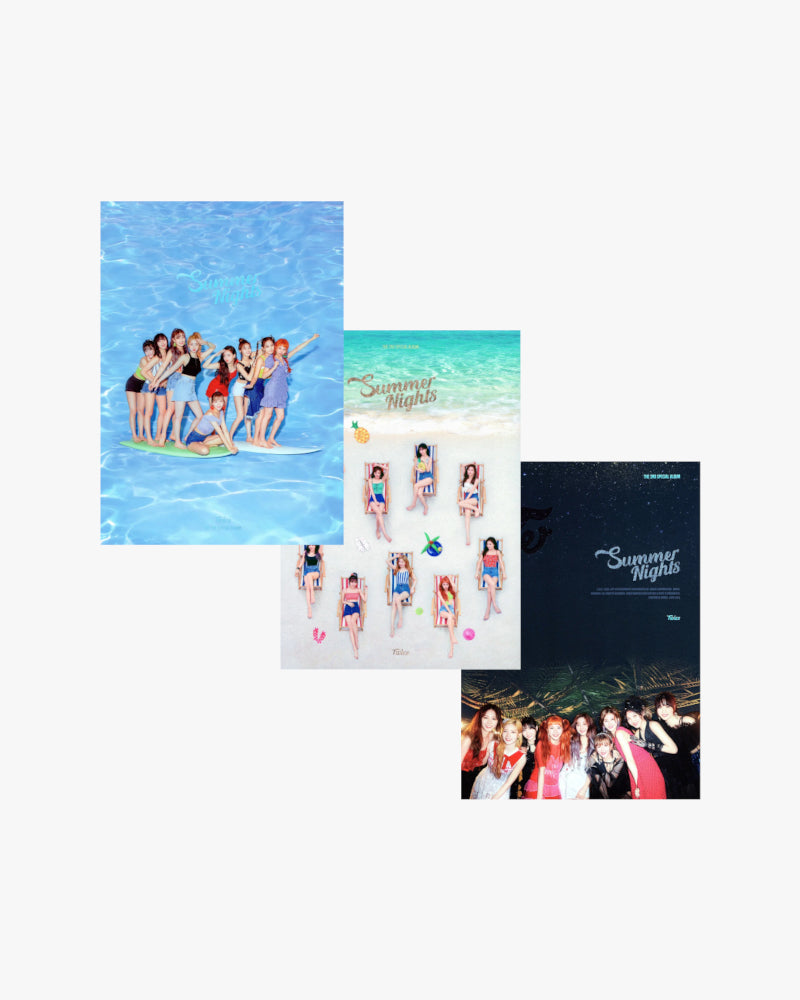 TWICE - 2nd Special Album [Summer Nights] (3 Versions)